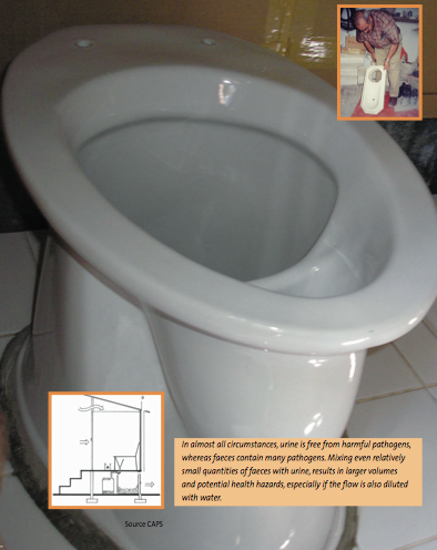 Toilettes sèches à séparation des urines